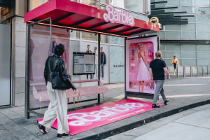 AUSTRALIA PRINTED BARBIE PINK