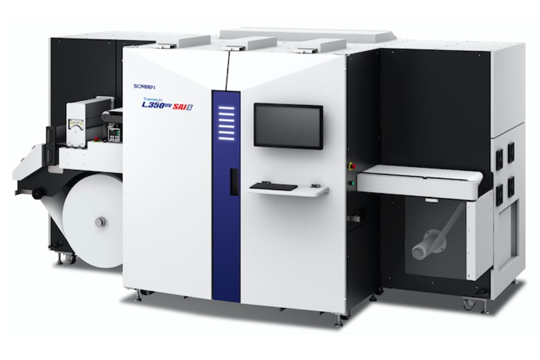 Jet Technologies and Screen&rsquo;s recent collaboration - the Truepress Jet L350UV SAI. Image: Screen