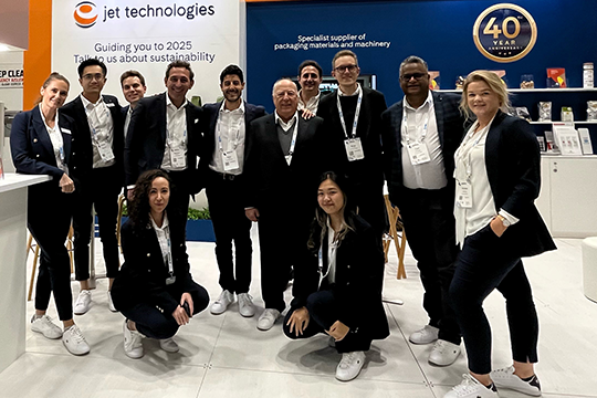 The Jet Technologies team: (from left): Janette Podgoetsky, Aeson Lau, Massimo Iuliano, Rocco Larocca, Daniel Malki, Riccardo Crespi, Albert Malki, Nicola Pozzan, Carl D&rsquo;Costa, Alyssa Harding 
Bottom left: Natalie Marciano, Bottom Right: Olivia Novita; Absent from this pic: Marc Schelcher and Domenic Acitelli