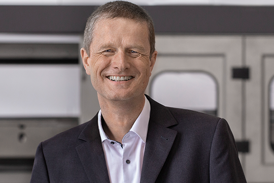Kai Acker, CEO of KHS Group.