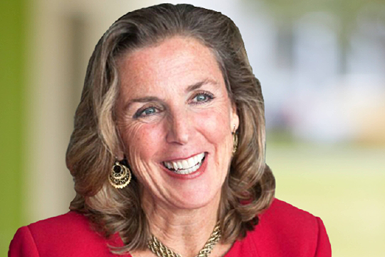 Johnson Controls Vice President and Chief Sustainability and External Relations Officer Katie McGinty.