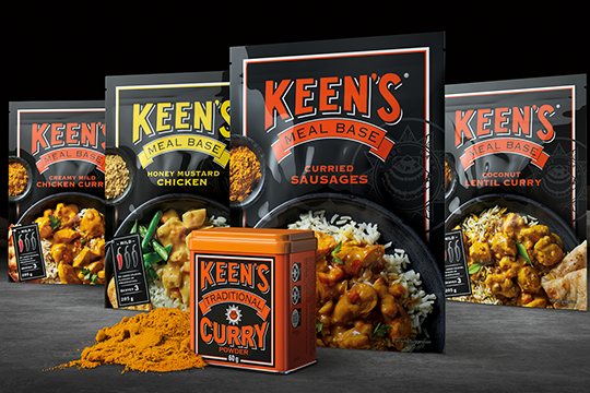 The new look and feel of the Keen's packs demonstrates strong visual colour combinations.
Image: BrandOpus