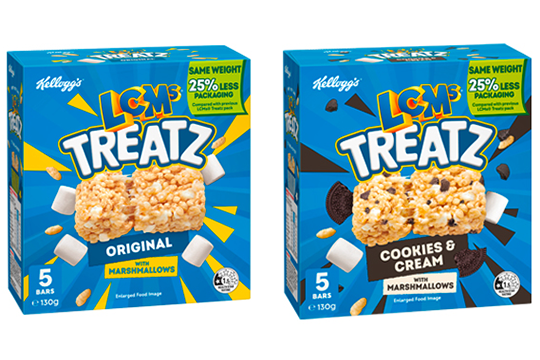 The change will see Kellogg's removing an estimated 31 tonnes of paper from its supply chain.