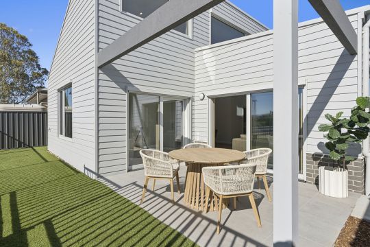 The house incorporates mechanical ventilation with heat recovery.