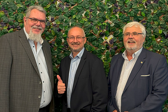 The new KNX executive team.
