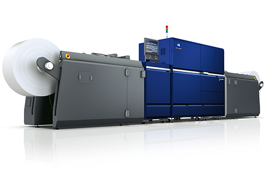Konica Minolta Australia's new AccurioLabel 400 Press.
