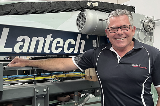 David Fullerton, sales director at Lantech.