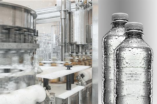 In warm, humid production environments, the air dryer developed by Leibinger ensures optimum printing results and outstanding adhesion.