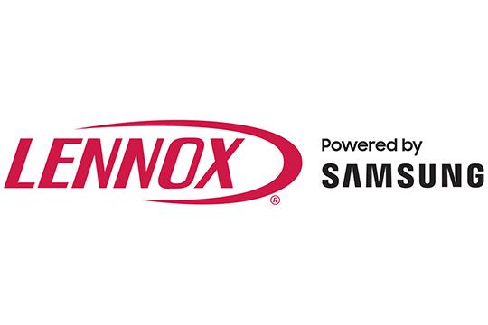 Lennox powered by Samsung logo