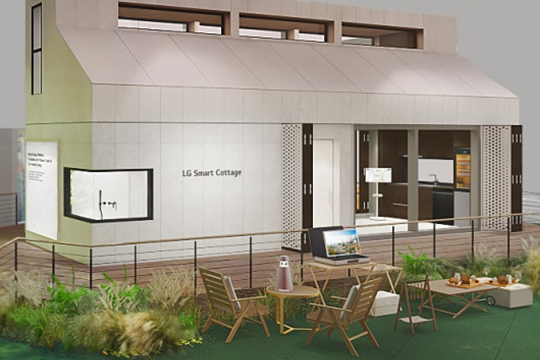 LG&rsquo;s Smart Cottage has the latest HVAC and energy solutions.