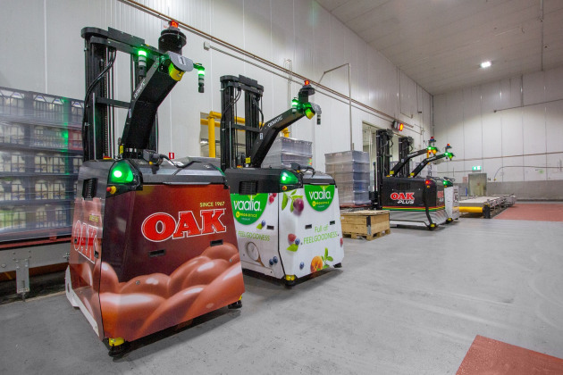 The roll out of four Dematic AGVs has allowed Lactalis Australia to increase productivity at its Lidcome milk facility.