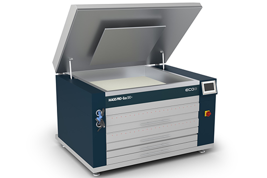 The future of aqueous flexo platemaking: ECO3 will unveil the Magis Pro-Eco 300+ Labelexpo Europe