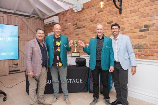 From L to R: Mark Taylor, Darren Vernon, Aaron Trotter & Stephen Fleming.