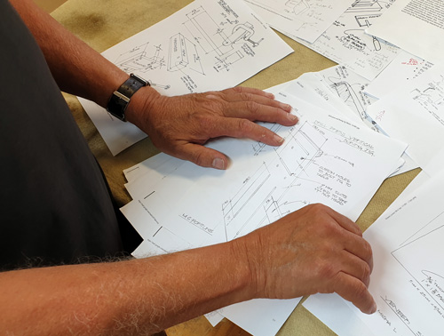 Just some of the handouts participants were given by Michael Fortune.