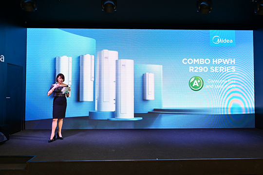 Midea's sustainable product portfolio.