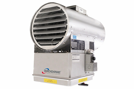 MEW is a new corrosion-resistant electric unit heater.