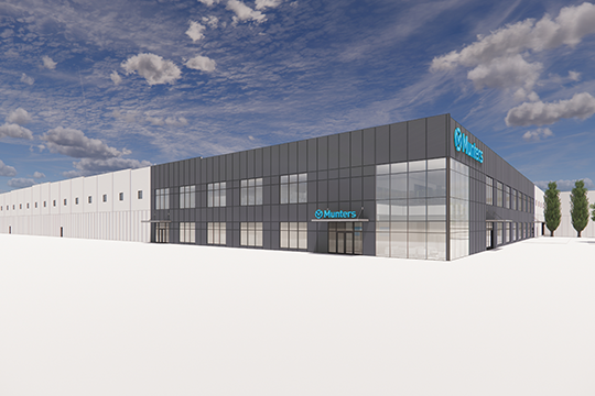 Munter&rsquo;s new site to house its desiccant dehumidification products.