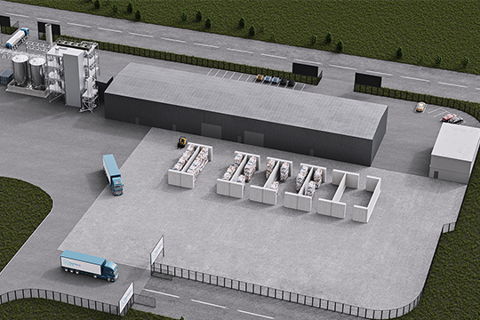 The partnership aims to construct multiple world-scale 120KT of advanced recycling facilities in the US and Europe. Image; Mura Technology