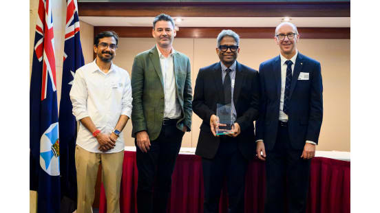 A new project led by Charles Darwin University aims to overcome the Nickel aluminium bronze challenge by producing NAB parts using high-speed 3D printing technology and testing their resilience in tropical seawater.

Credit: QDSA