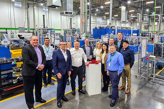 Launch event at Mexico plant.