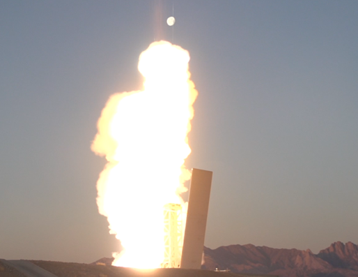 A PAC-3 MSE Integrated With Aegis Weapon System Defeats Target In Flight Test. 

Credit: Lockheed Martin