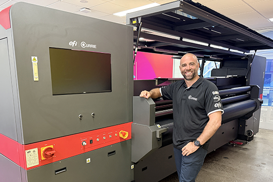 Engineered for printers who refuse to compromise: Paul Whitehead, business unit manager &ndash; Sign & Display at Currie Group