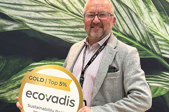 Sidel&rsquo;s Octeville site has been awarded the Gold Medal by EcoVadis following a comprehensive review of its supply chain strategy at both local and corporate-group level.