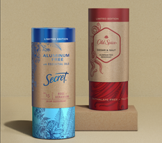 P&G launches first fibre deodorant packaging