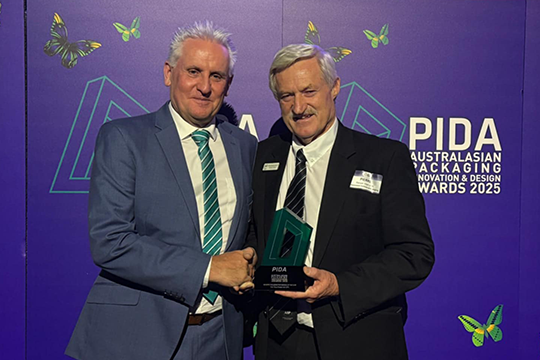 Pierre Pienaar, education director at the AIP, and immediate past president of the World Packaging Organisation, has been named the Industry Packaging Professional of the Year at the 2025 PIDAs.
