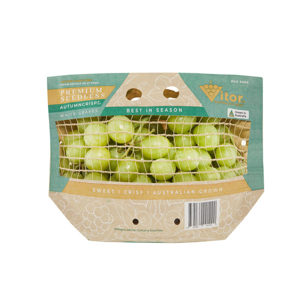 PIDA 2024 Marketing Design Finalist - Premium Grapes Paper Bunch Bag: Costa Group & The Packaging Hippie