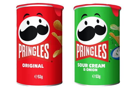 New lid for Mr P, by Sonoco. IMAGE: Pringles / Kellogg's Australia