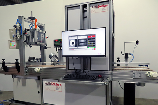 The vision system plays a central role in ensuring the manufacturing process meets stringent quality standards.