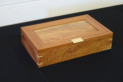 Qld maple and quandong box by Raf Nathan