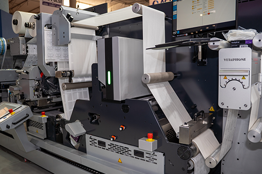ABG InkJet: A new single colour print bar module engineered for seamless integration across ABG&rsquo;s own finishing systems