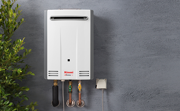 Rinnai's continuous flow hot water service