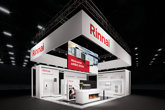 Rinnai stand.