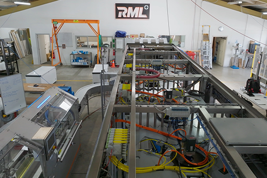 RML Machinery partnered with SMC NZ on the design and build of a fully integrated packing line for ice creams for Tip Top NZ.