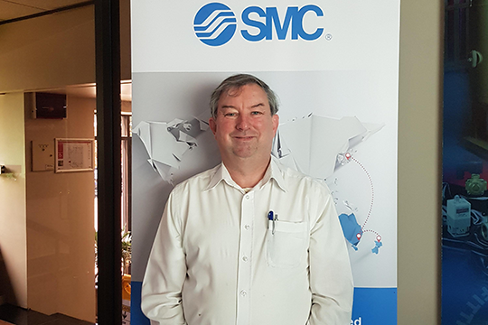 Robert Taylor, product specialist at SMC Corporation ANZ.