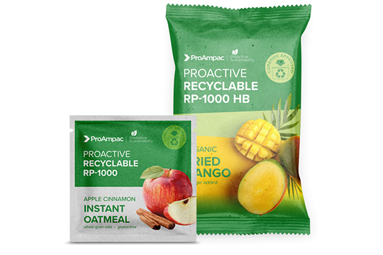 Launched at Pack Expo Las Vegas: high barrier and kerbside recyclable.