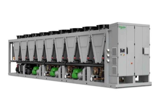 The XCA line features six sizes of oil-free centrifugal chillers ranging from 1,200 kW to 2,500 kW units.