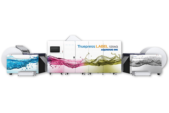Screen&rsquo;s new Truepress LABEL AQ520: Technology preview at Labelexpo Europe