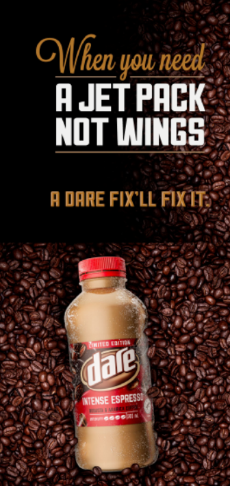 Bega's special edition Dare Intense was a particularly successful campaign, with the Dare label now number one in the market.