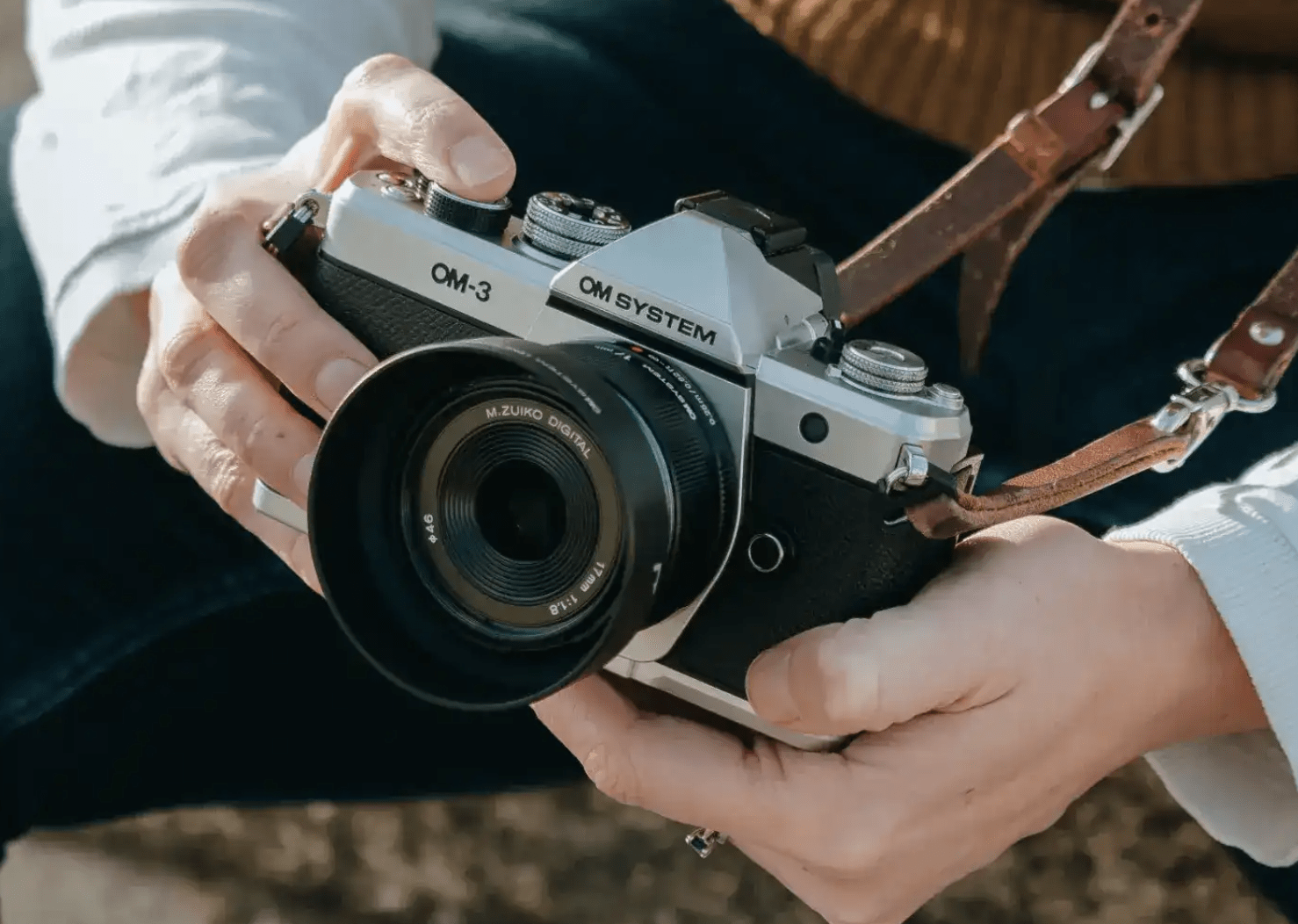 The latest OM3 resembles the original OM1 / OM2 series, though instead of shooting 5fps with the optional film winder with manual focus, it can shoot 120fps 20.4MP images. Image: OM SYSTEM