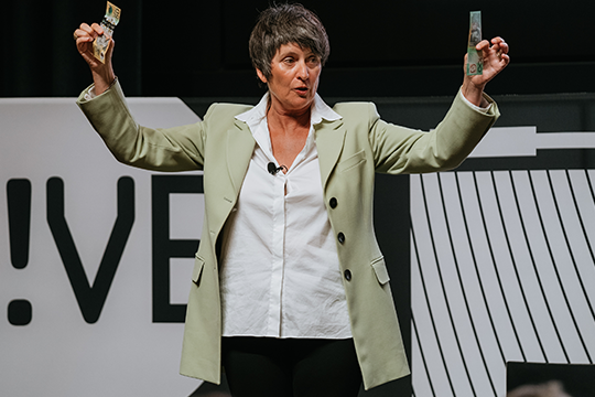 Keynote speaker Sonia Friedrich