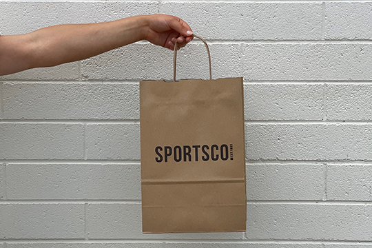PaperPak has helped SportsCo with its transition to using paper carry bags across its stores nationwide.