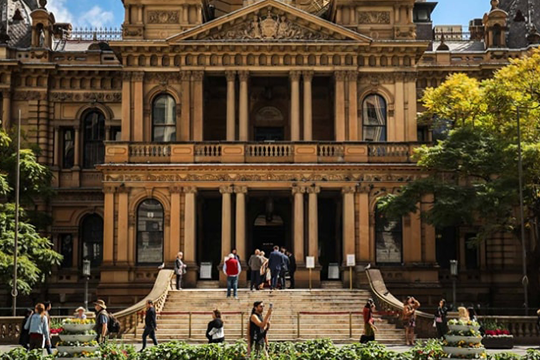 Sydney Town Hall.