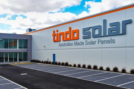 Tindo Solar building.