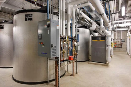 A Trane thermal battery installation.