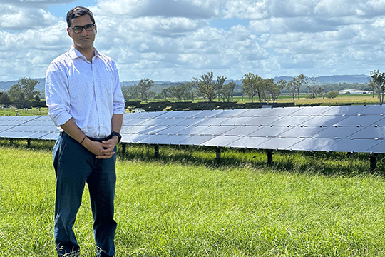 UQ associate professor, Rahul Sharma.