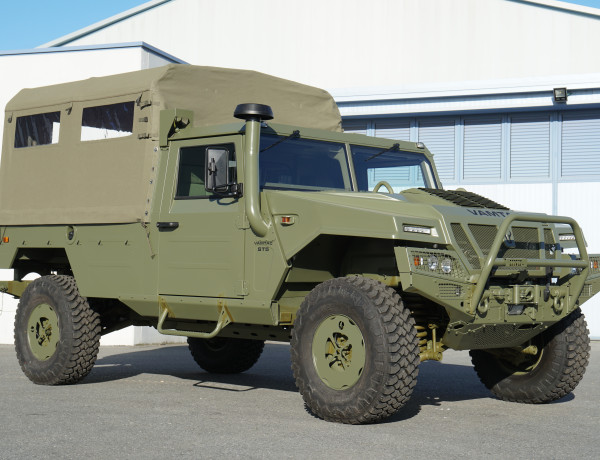 A VAMTAC ST5 Light Utility Vehicle. 

Credit: New Zealand Ministry of Defence